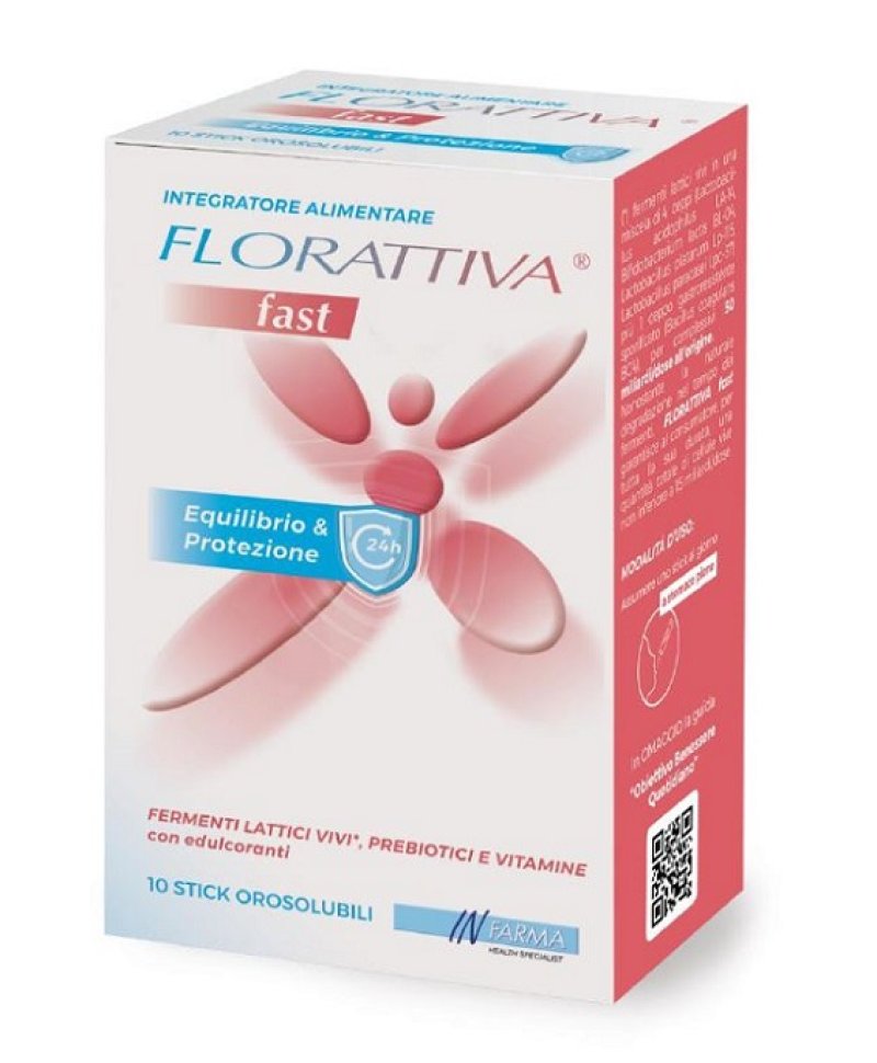 FLORATTIVA FAST 10STICK OROSOL