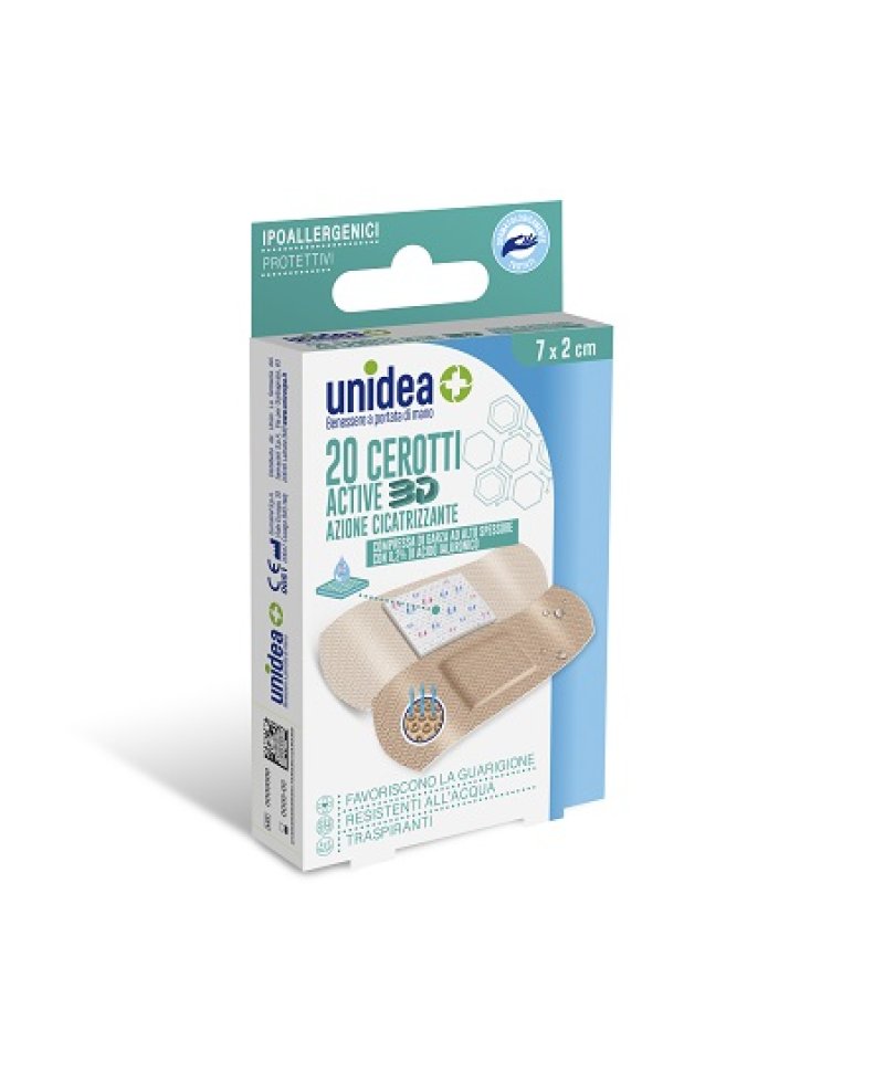 UNIDEA CER CICATRIZ MEDI  CM7X2