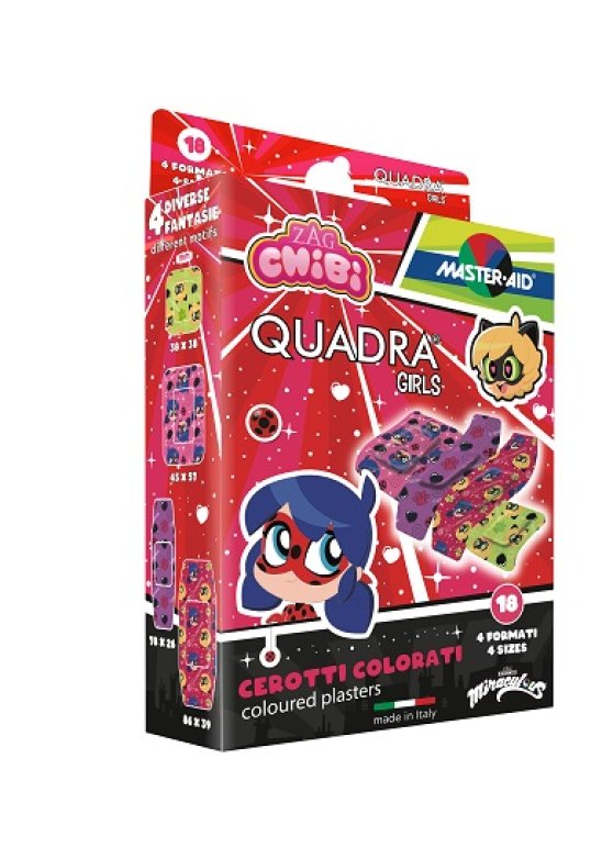 M-AID QUADRA GIRL LADY BUG 18P