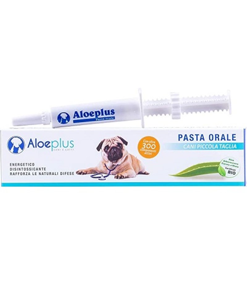 V ALOEPLUS PASTA/SIR CANI 15ML(X