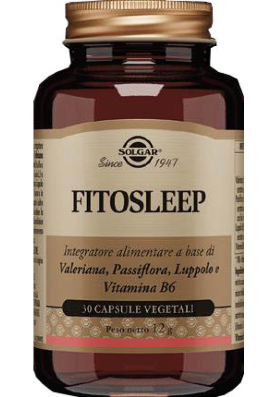 SOLGAR FITOSLEEP 30CPS VEGET.(VA