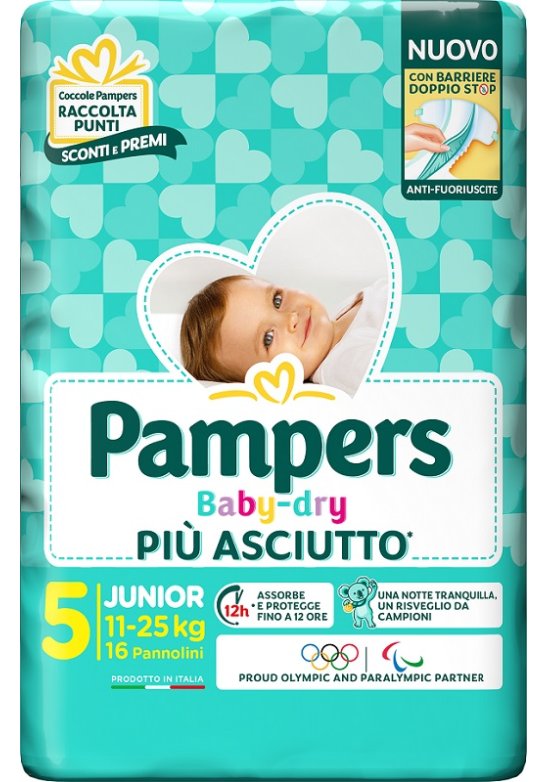 PAMPERS BD DOWNCOUNT J 16PZ