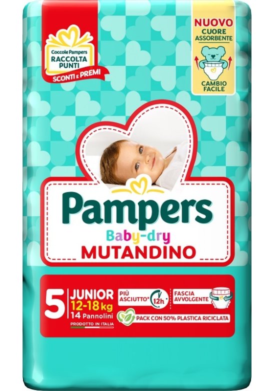 PAMPERS BD MUT JUNIOR SP 14PZ