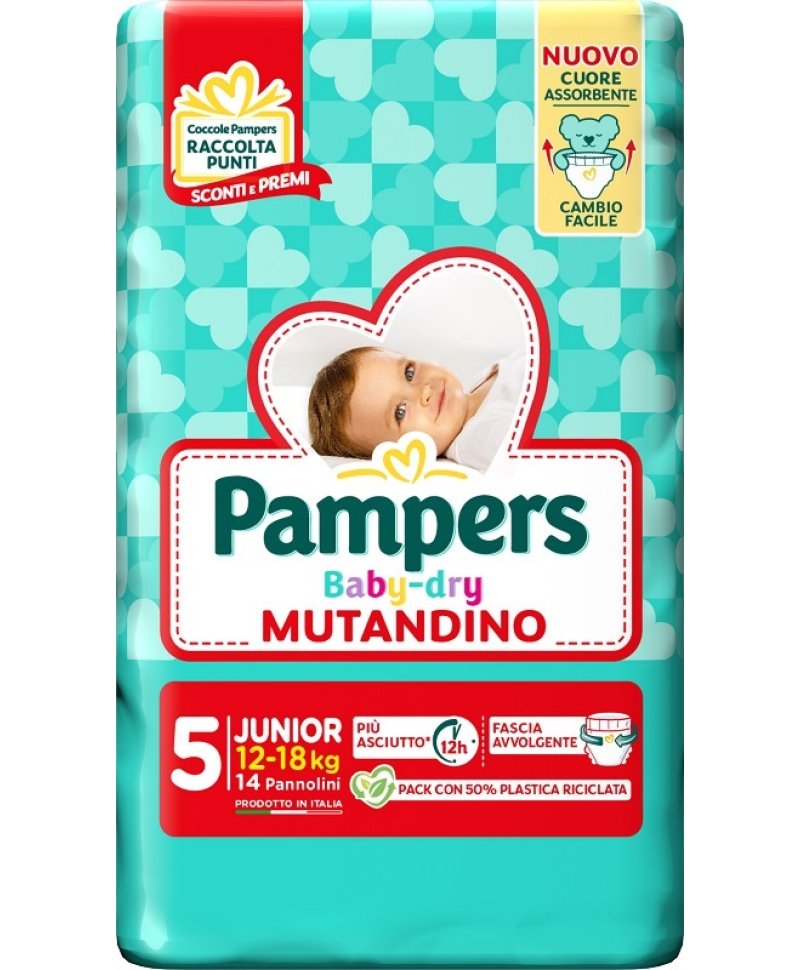 PAMPERS BD MUT JUNIOR SP 14PZ