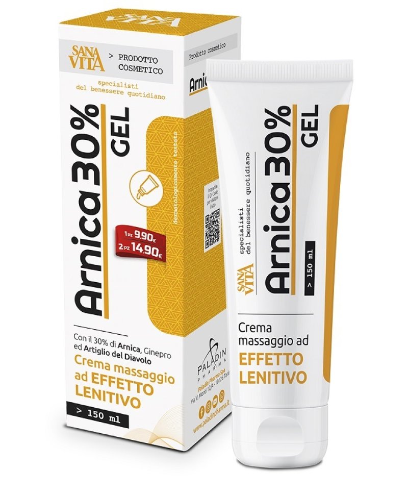 SANAVITA ARNICA GEL 30% 150ML