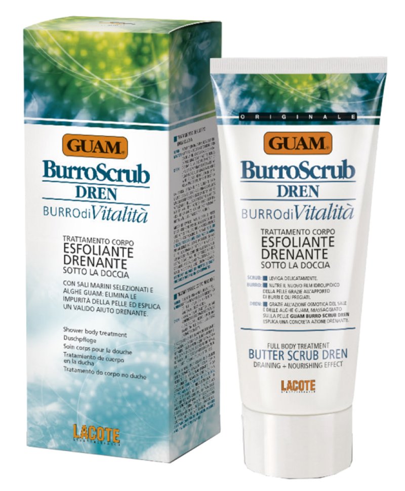 GUAM BURRO SCRUB DREN 200ML
