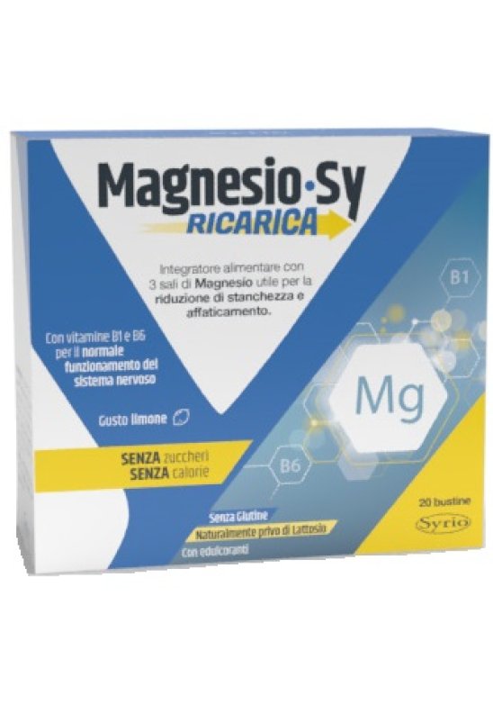 MAGNESIO SY RICARICA 20BST(VIT.B