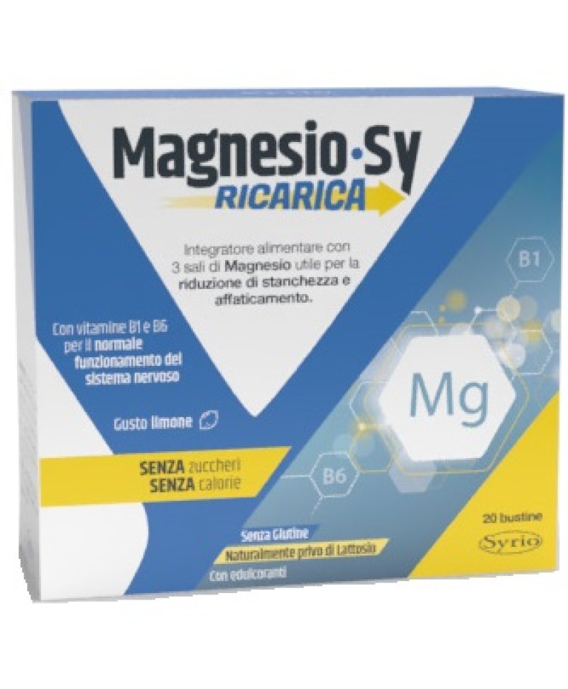 MAGNESIO SY RICARICA 20BST(VIT.B