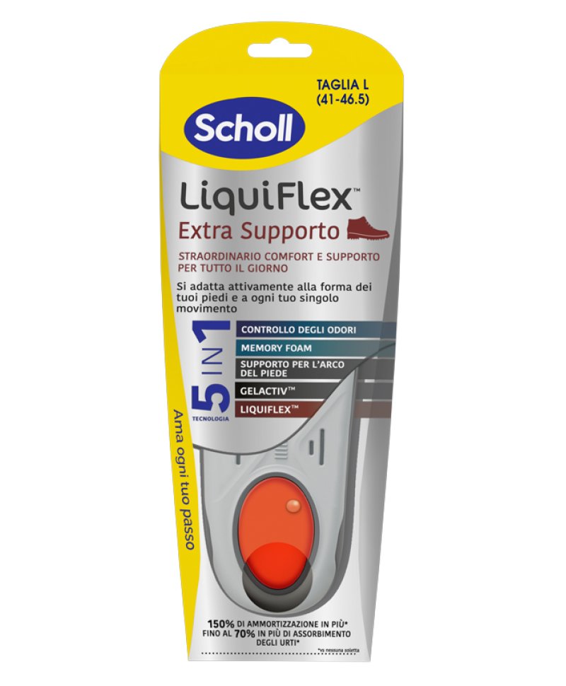 SCHOLL LIQUIFLEX EXTRA SUPP L