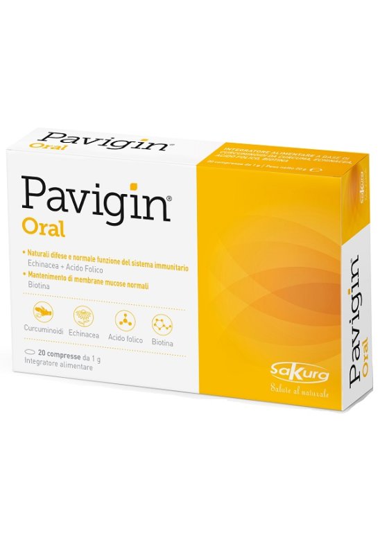 PAVIGIN ORAL 20 Compresse