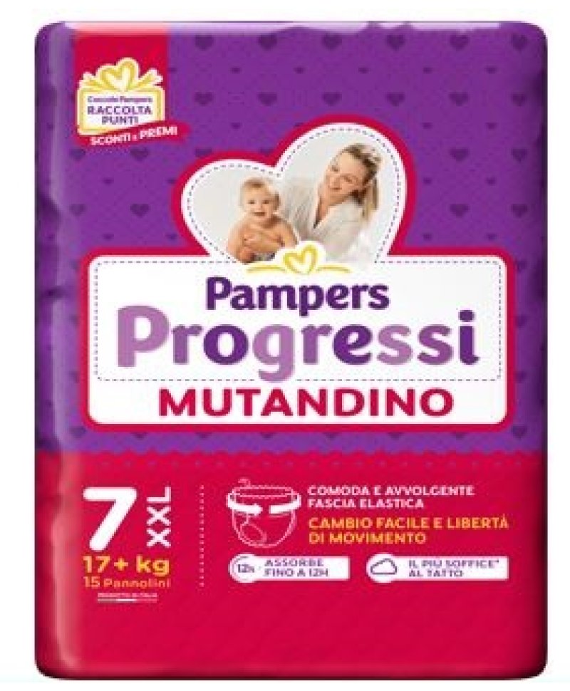 PAMPERS PROG MUT XXL 15PZ