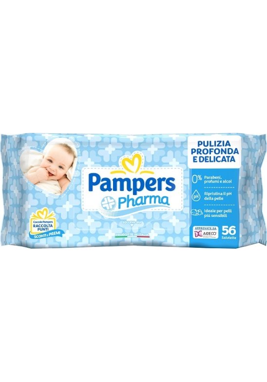 PAMPERS PHARMA SALVIETTE 56PZ