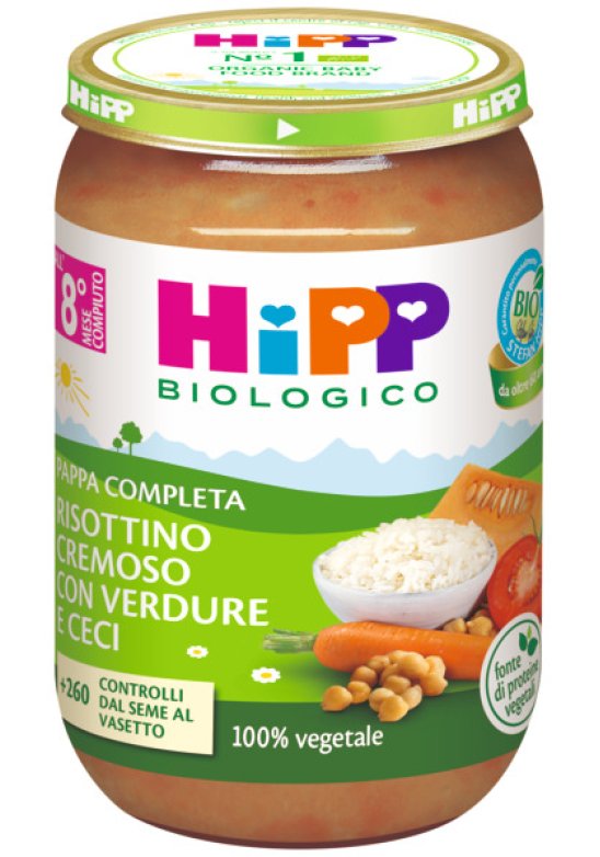 HIPP RISOTTINO CREMO.VERDURE BIO