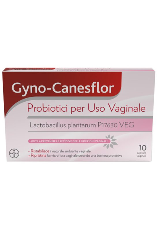 GYNO-CANESFLOR 10 Capsule VAGINALI