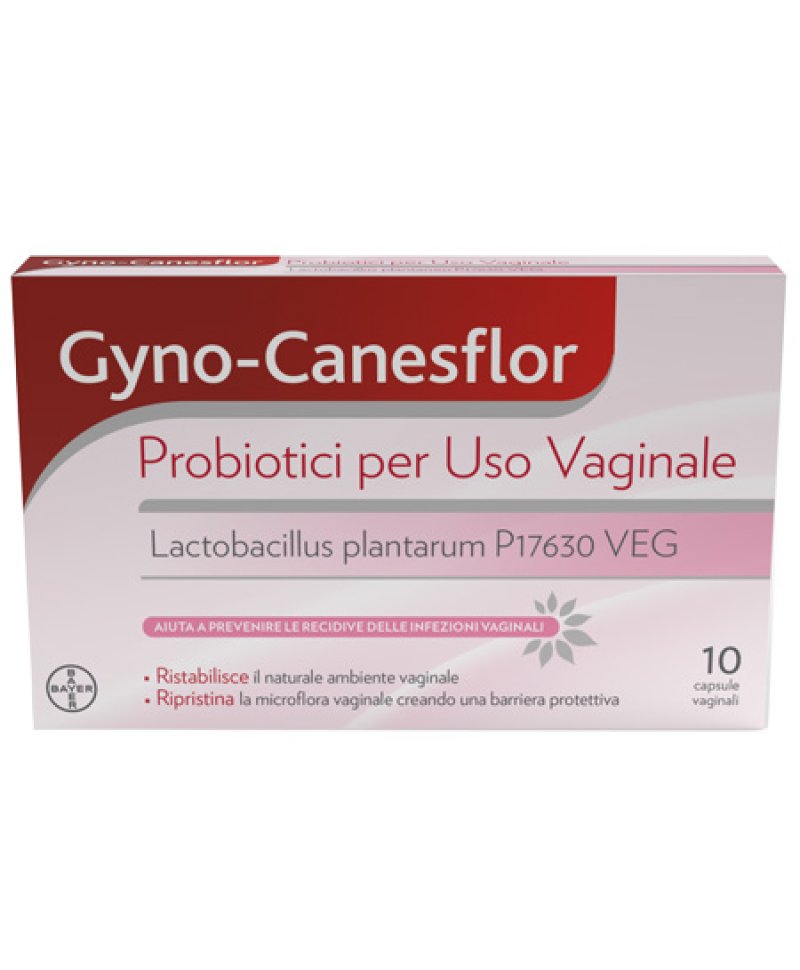 GYNO-CANESFLOR 10 Capsule VAGINALI