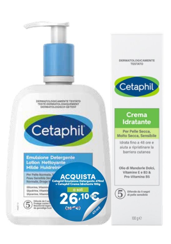 CETAPHIL BIPACK EMULS 470ML+CR