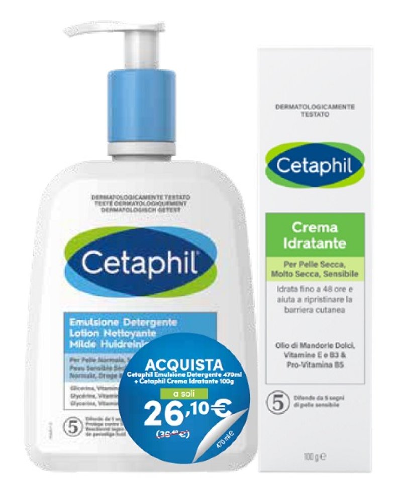 CETAPHIL BIPACK EMULS 470ML+CR