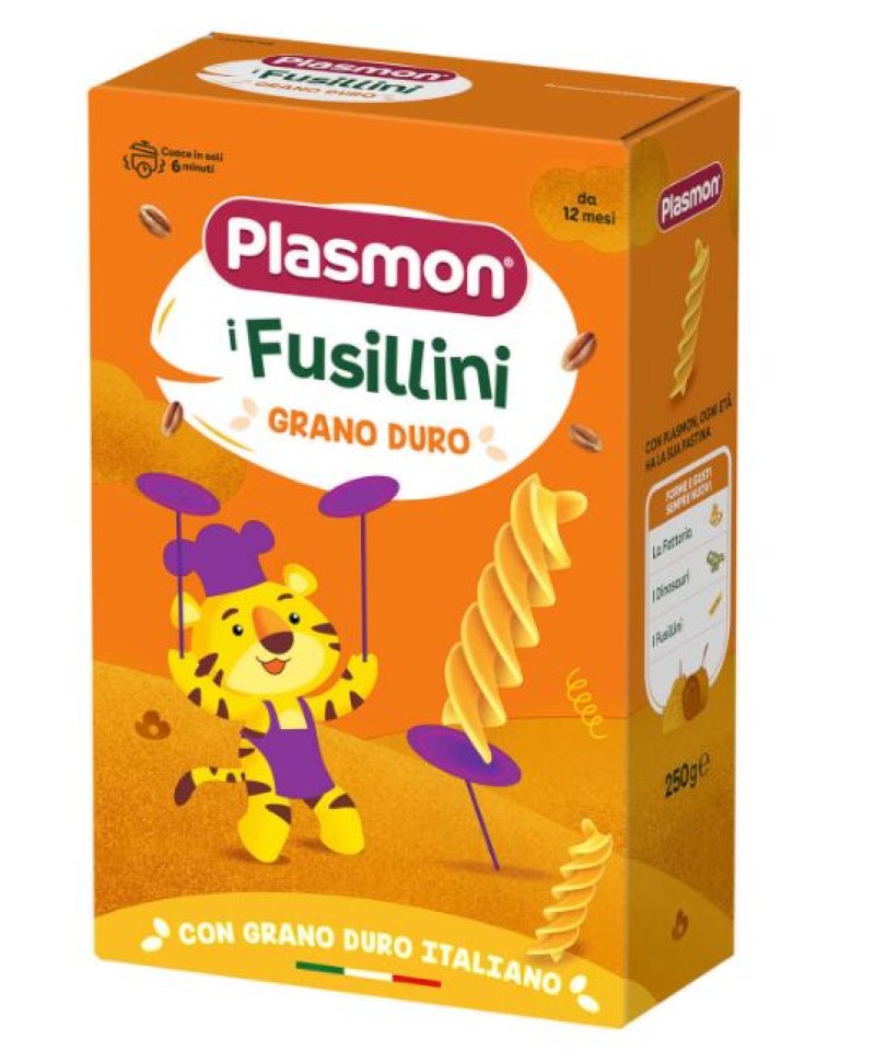 PLASMON PASTA FUSILLINI 250GR