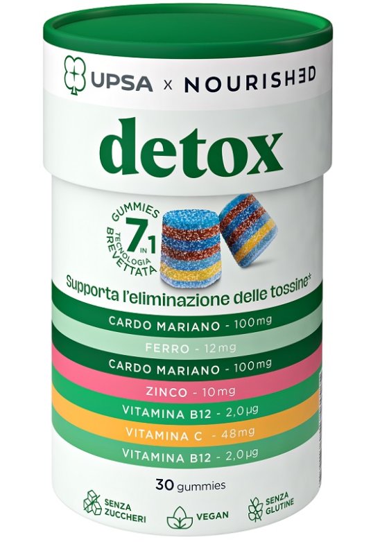 UPSA X NOURISHED DETOX 30GUM