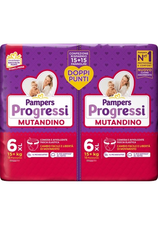 PAMPERS PROG MUTAN XL 6 15+KG 30