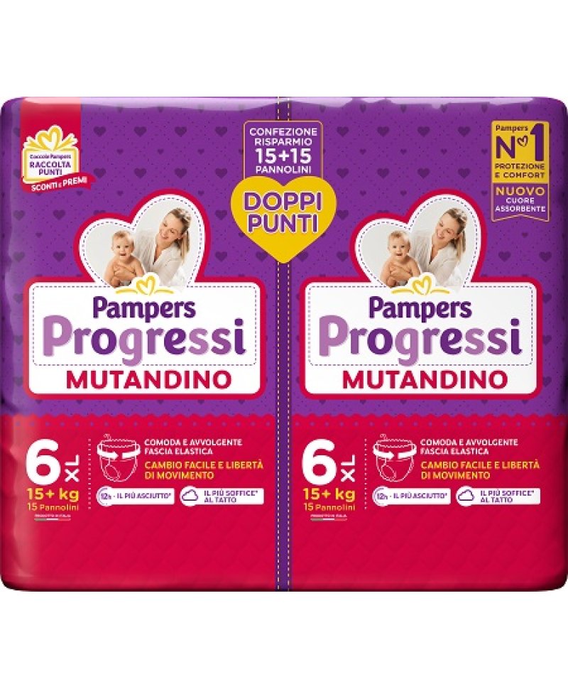 PAMPERS PROG MUTAN XL 6 15+KG 30