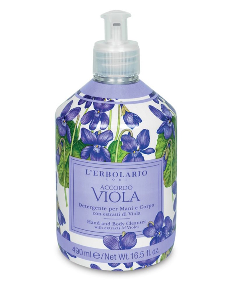 ACCORDO VIOLA DETERGENTE per MANI e CORPO 490 mL