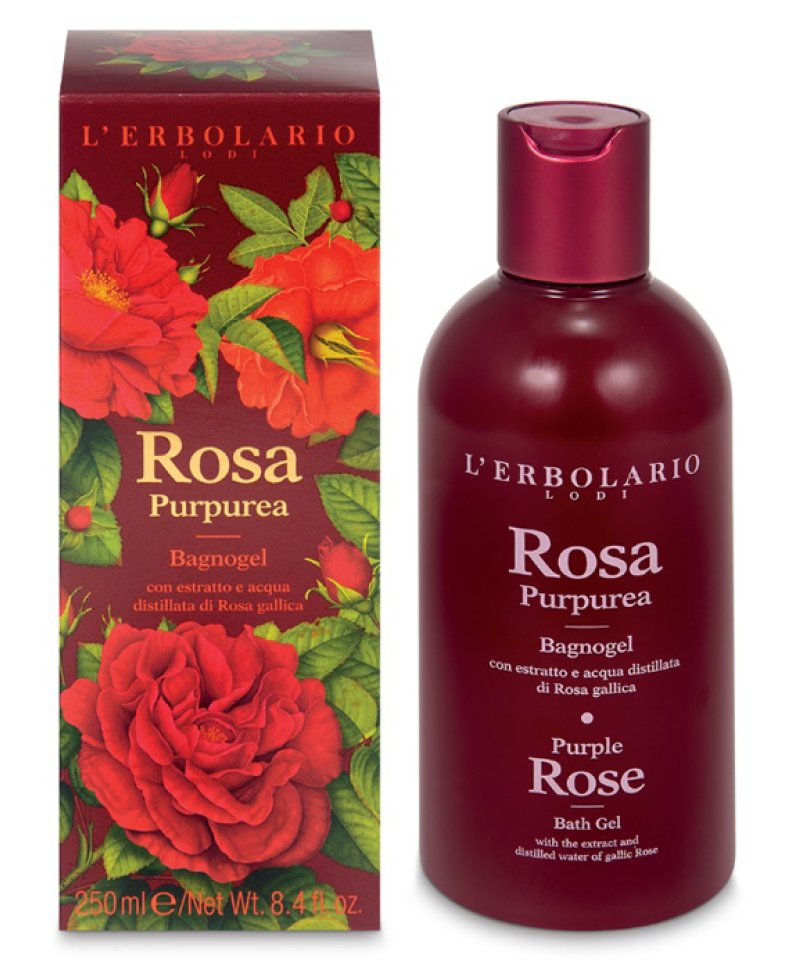 ROSA PURPUREA BAGNOGEL 250ML