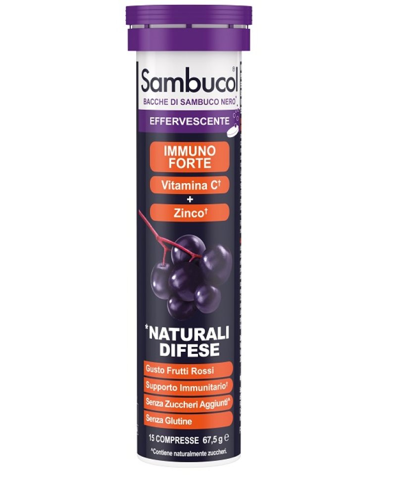 SAMBUCOL EFFERVESCENTE 15 Compresse