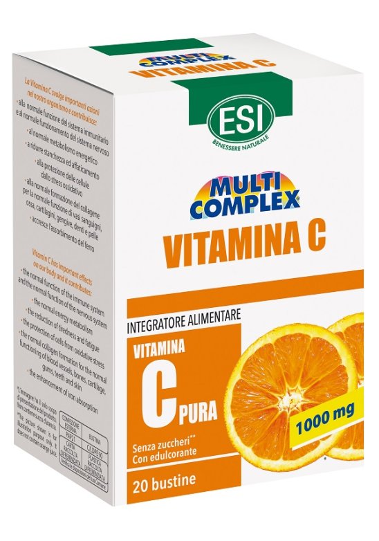 MULTICOMPLEX VIT C 20BUSTE ESI