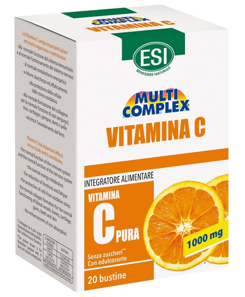 MULTICOMPLEX VIT C 20BUSTE ESI