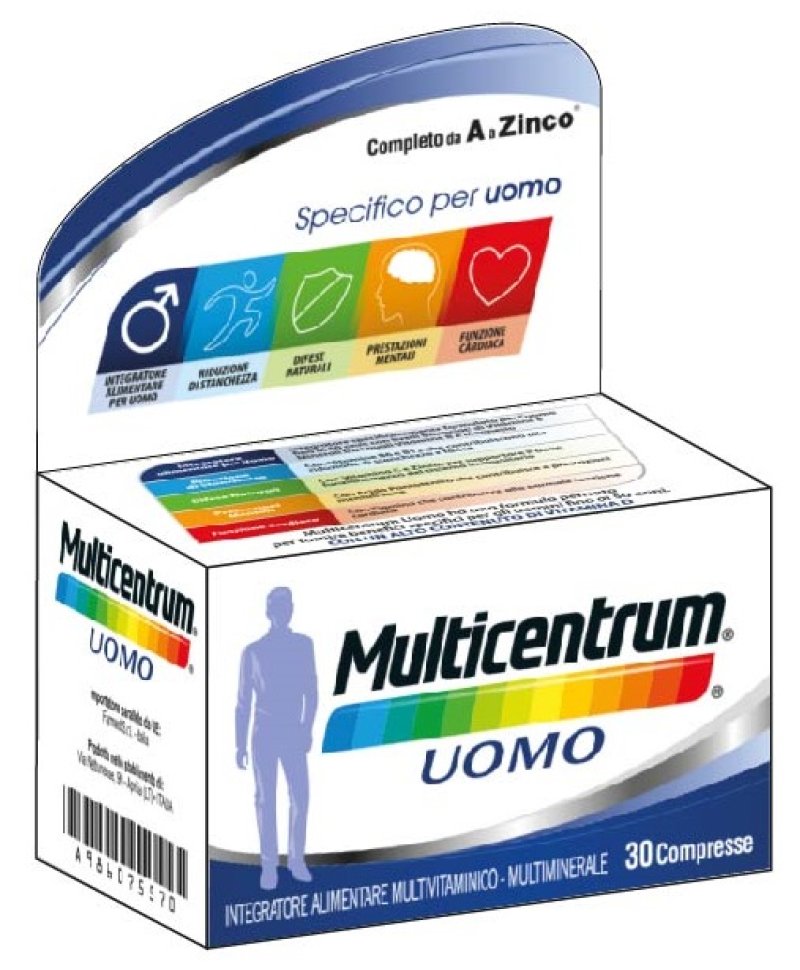 MULTICENTRUM UOMO 30 Compresse