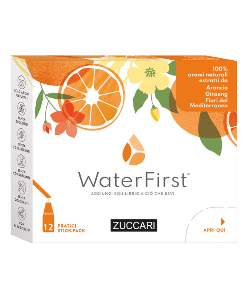 WATERFIRST ARAN GINS MED 12STK