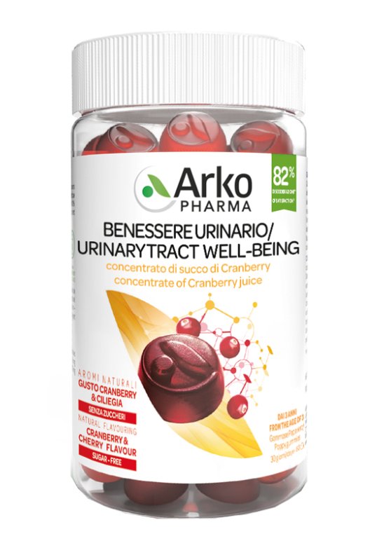 ARKOGUMMIES CRANBERRY 60GOMM