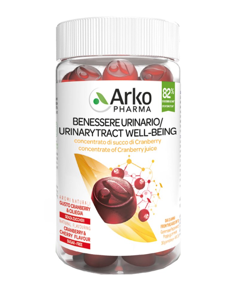 ARKOGUMMIES CRANBERRY 60GOMM