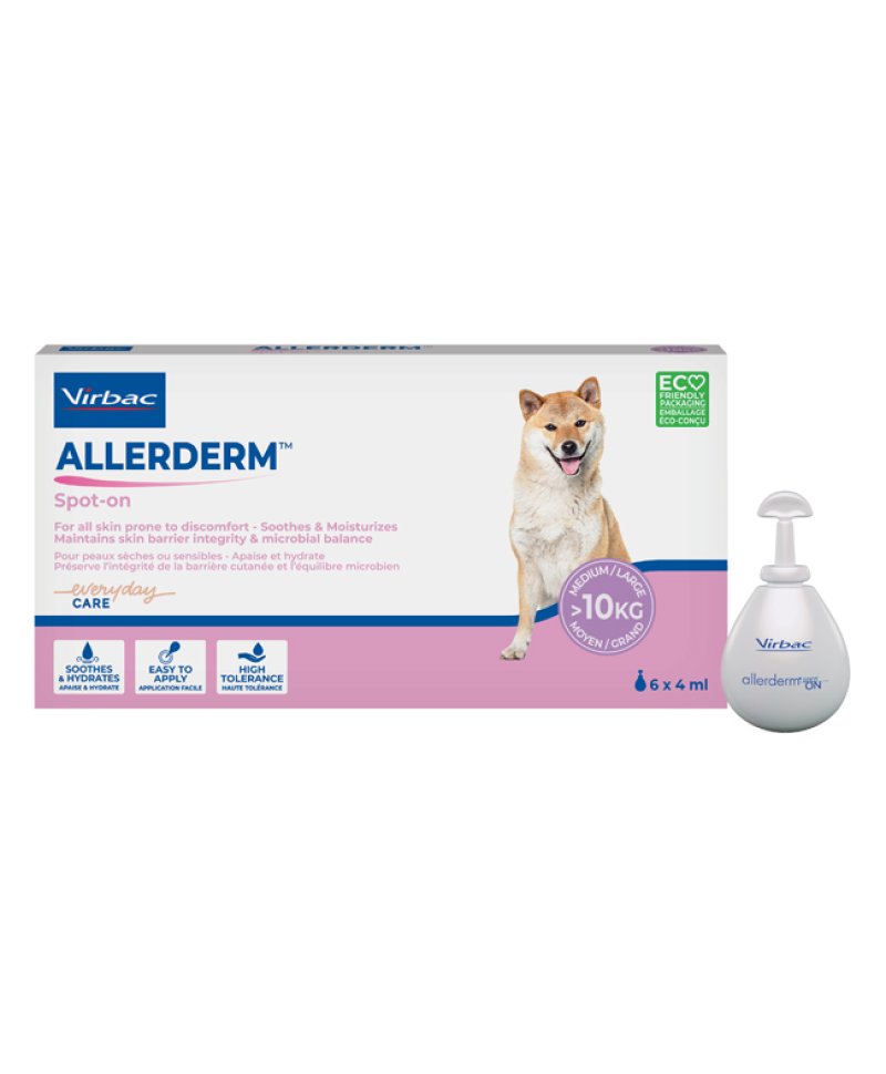 V ALLERDERM SPOTON 6 PIP 4ML(SUP