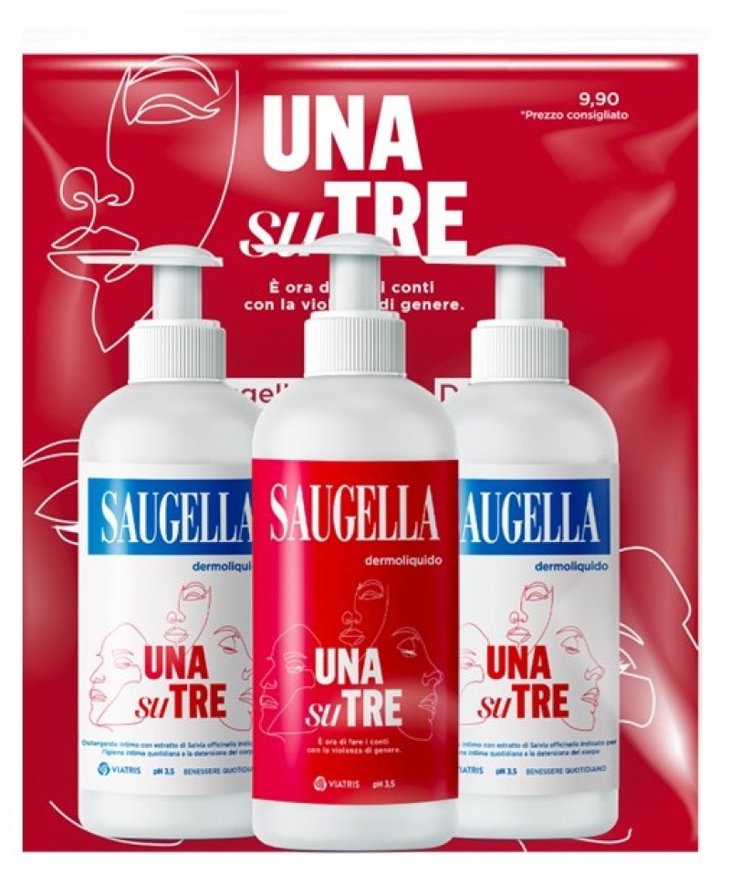 BUNDLE SAUGELLA DERMOLIQ 3X200