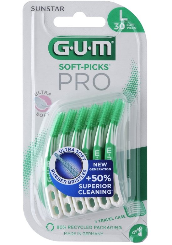 GUM SOFT PICK PRO LARGE 30PZ