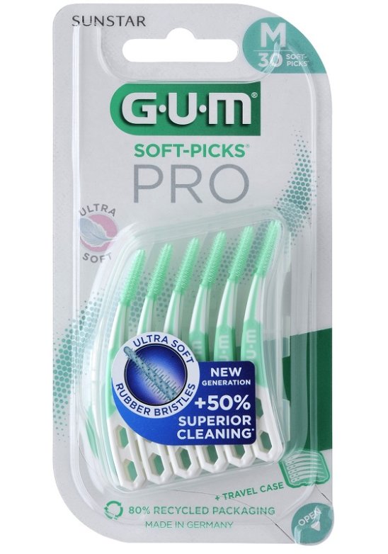 GUM SOFT PICK PRO MEDIUM 30PZ