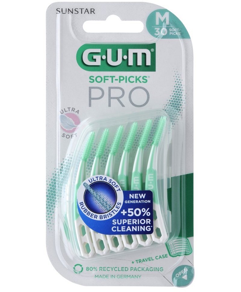 GUM SOFT PICK PRO MEDIUM 30PZ