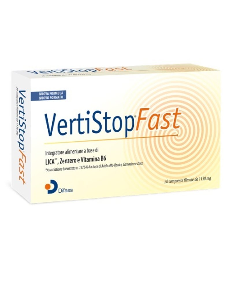 VERTISTOP FAST 20 Compresse