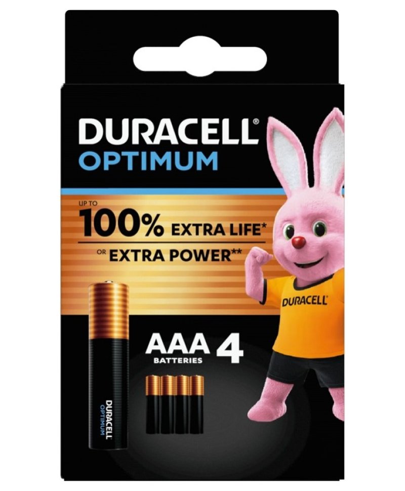 DURACELL OPTIMUM AAA 2400 B4 4PZ