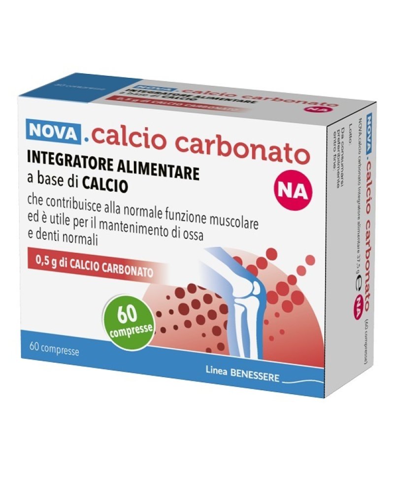 NOVA CALCIO CARB NA0,5G 60CPR