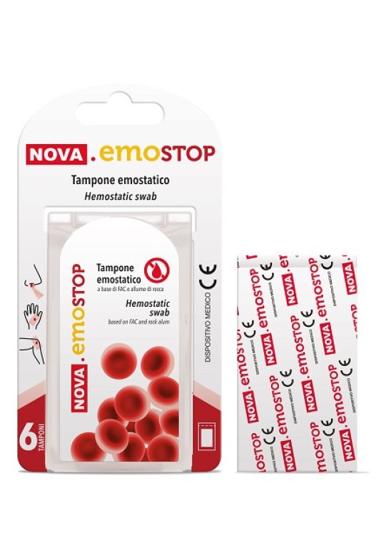 NOVA EMOSTOP TAMPONE EMOSTATIC