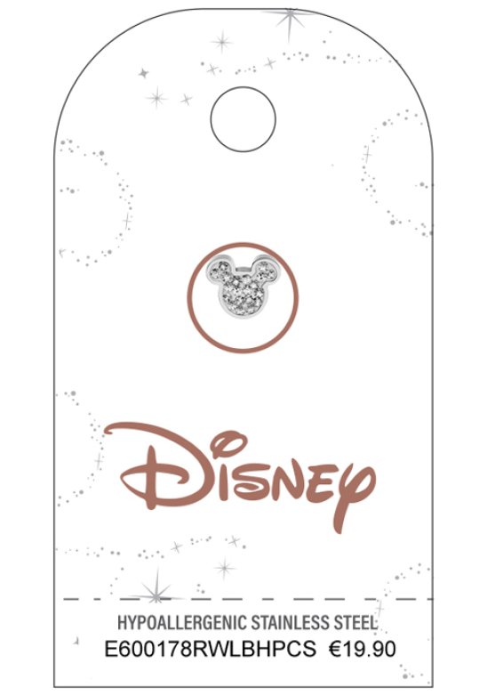 DISNEY ORECCHINO MICK CRIST BI