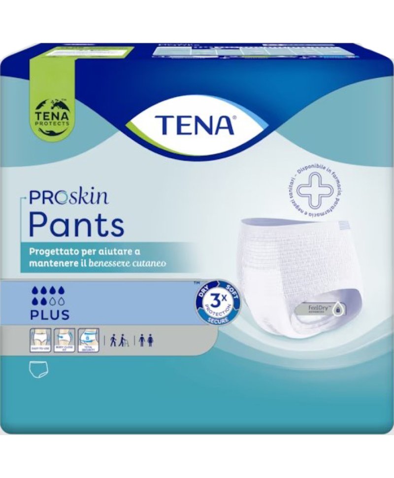 TENA PANTS PLUS XL 12PZ