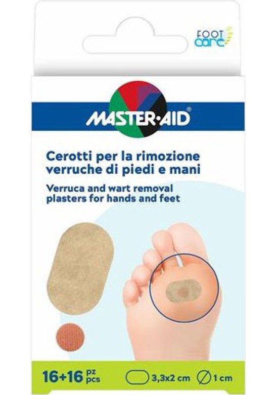 CEROTTO VERRUCHE PIEDI/MANI16P