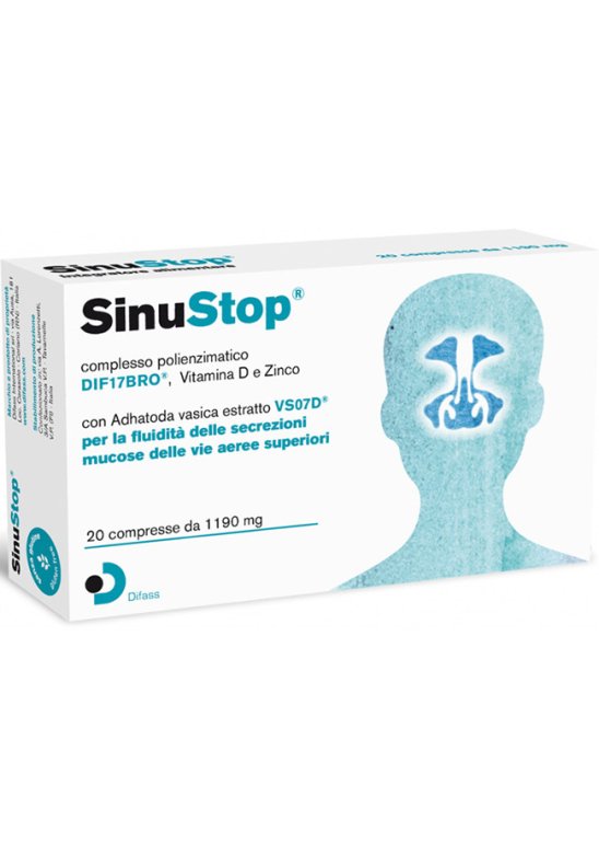 SINUSTOP 20 Compresse 1190 MG