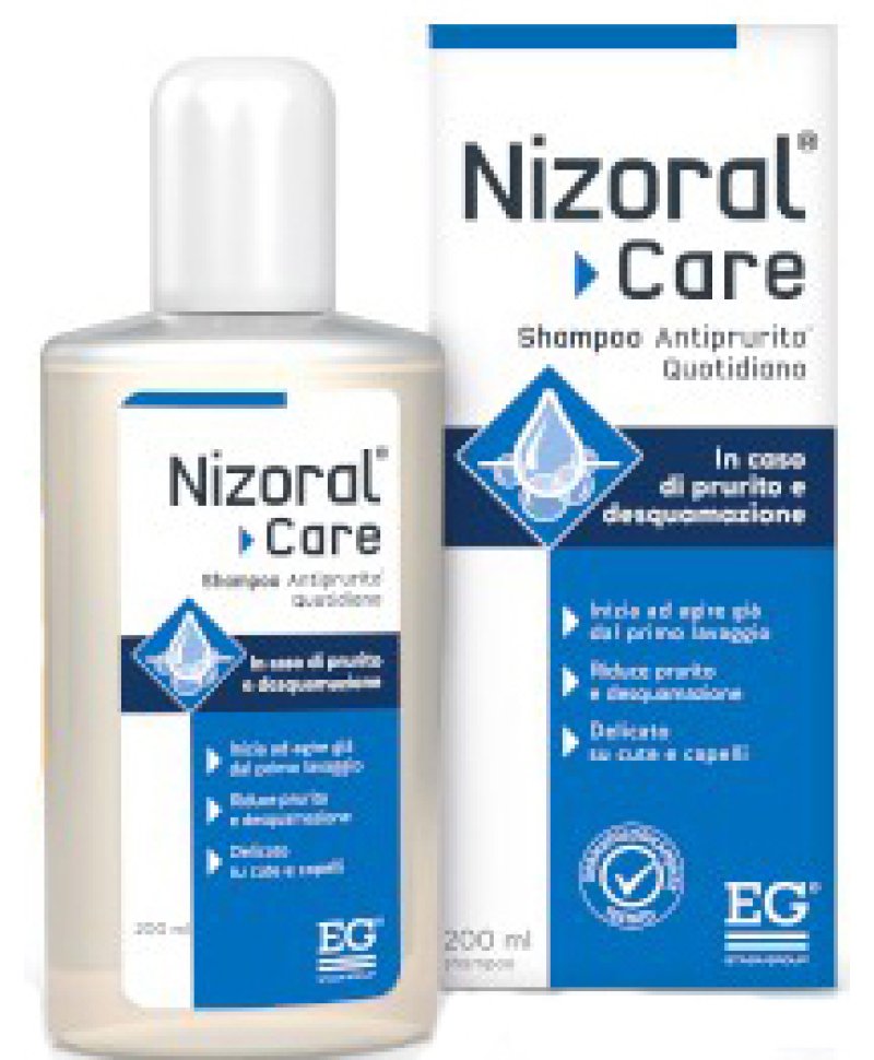 NIZORAL CARE SHAMPOO ANTIPRURITO uso quotidiano