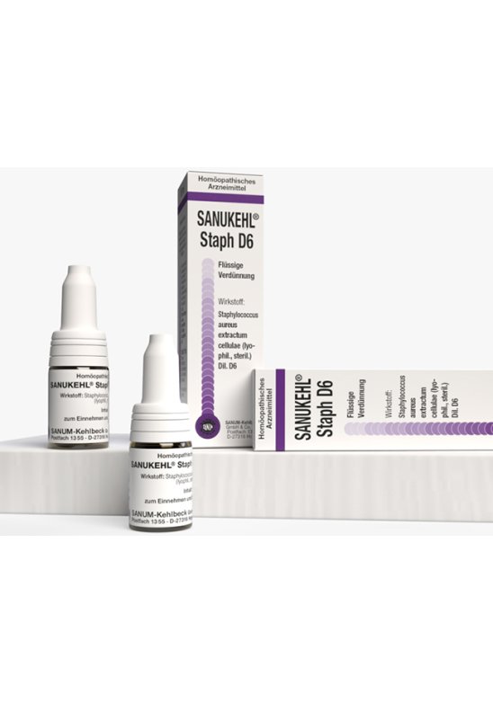 SANUKEHL STAPH D6 GTT 10ML