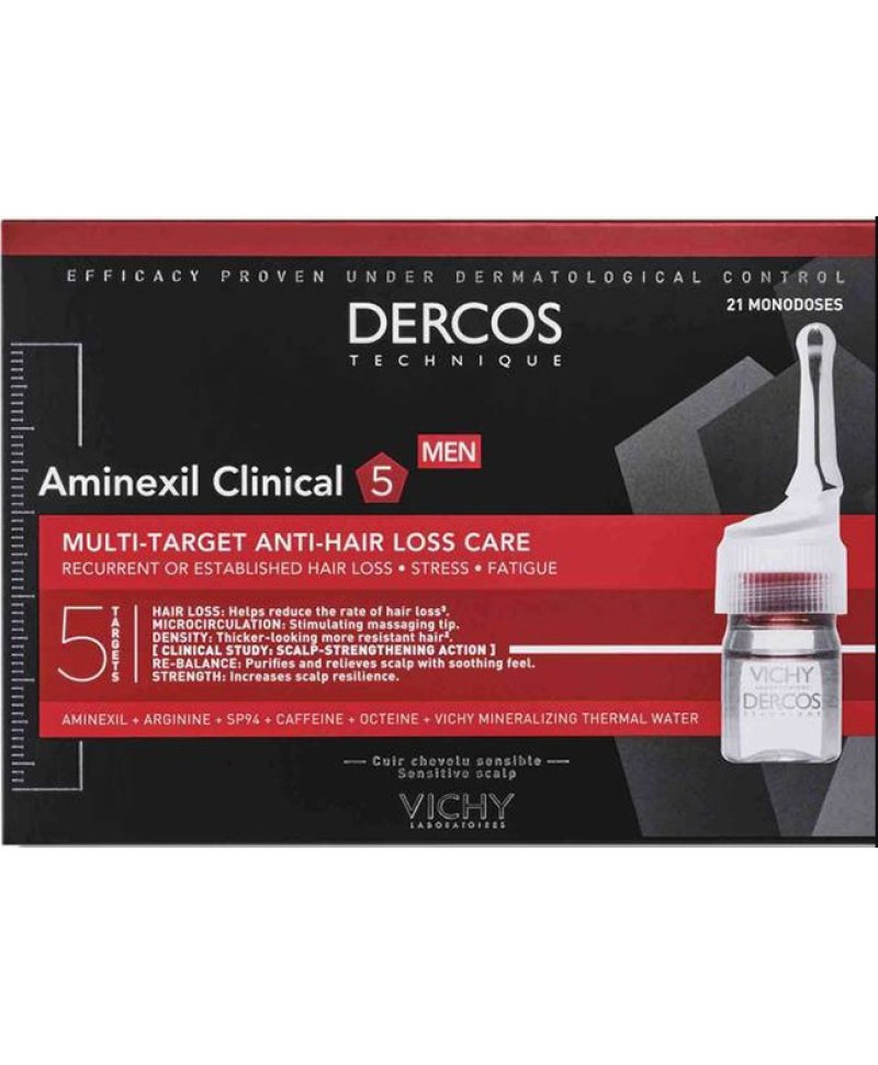 DERCOS AMINEXIL UOMO 12F 6ML